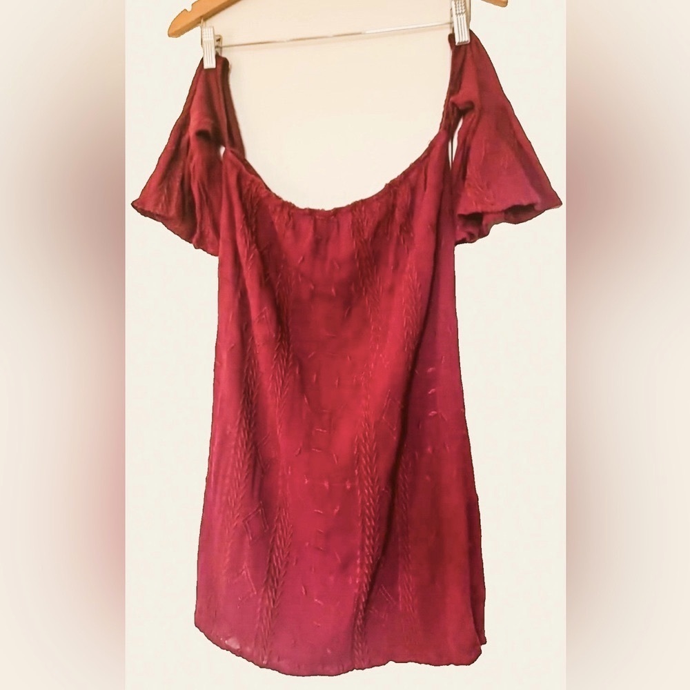 Off the shoulder dress